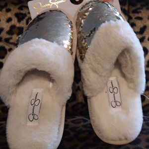 Sequin Slip On Slippers